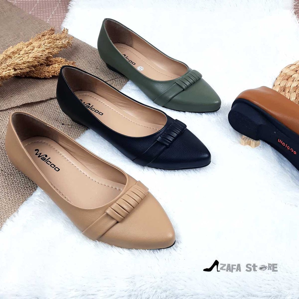 Walcoo Sepatu Flatshoes Wanita DEVILIA