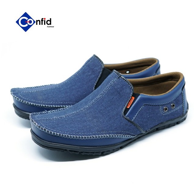 Sepatu Selop Bahan Kulit Suede New Style Anti Slip Branded (Brazil K-03)