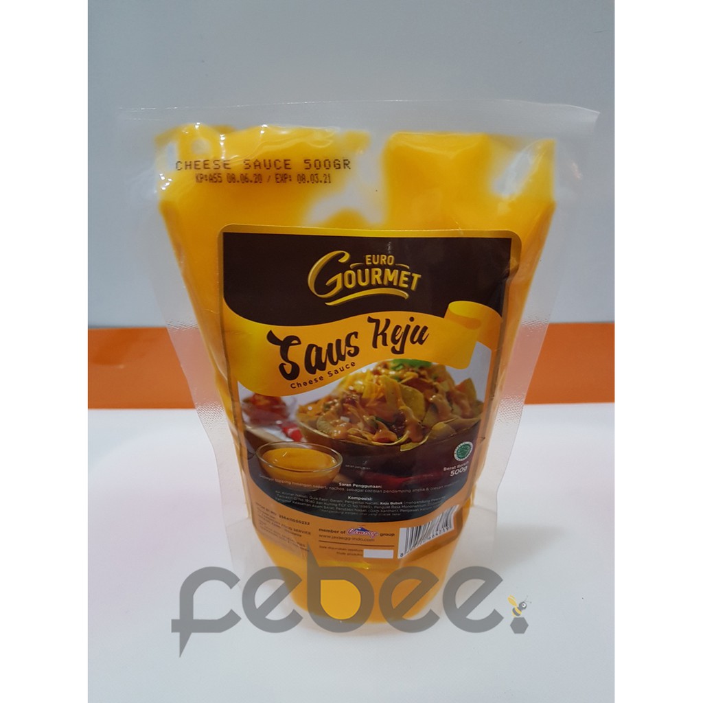 

Saus / Saos Keju / Cheese Sauce Euro Gourmet 500g