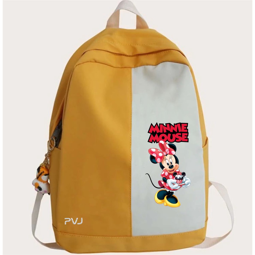 PVJ Tas Sekolah Anak Perempuan Karakter Minnie Mouse