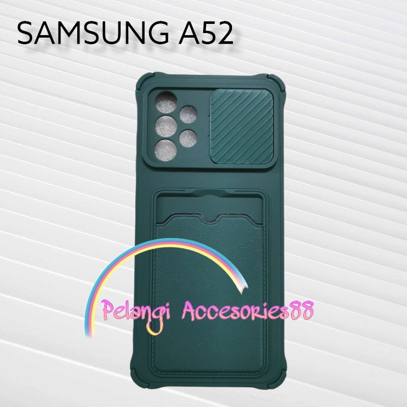 CASE SAMSUNG A52 4G / A52 5G / A52S CASE SOFTCASE SLEDING WARNA WARNI