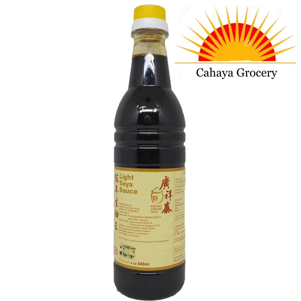 

KCT / KWONG CHEONG THYE Light Soya Sauce 64O ML