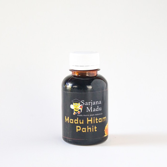 Madu Hitam Pahit Herbal 150 Ml Sarjana Madu - Madu Herbal Asli Sarjana Madu