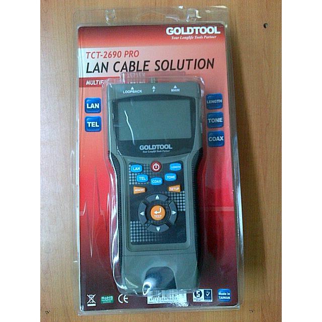 Goldtool TCT-2690PRO LAN cable solution