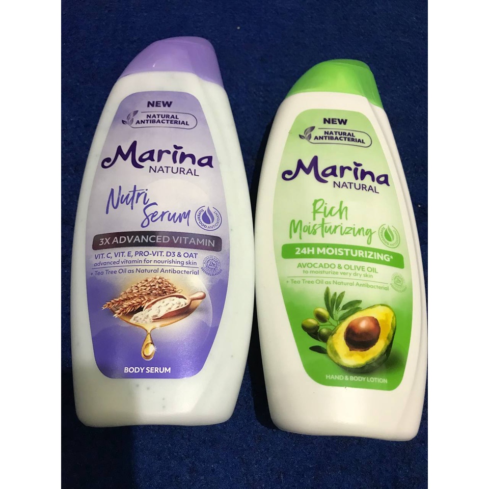 MARINA Hand &amp; Body Lotion BOTOL BESAR 190 ml