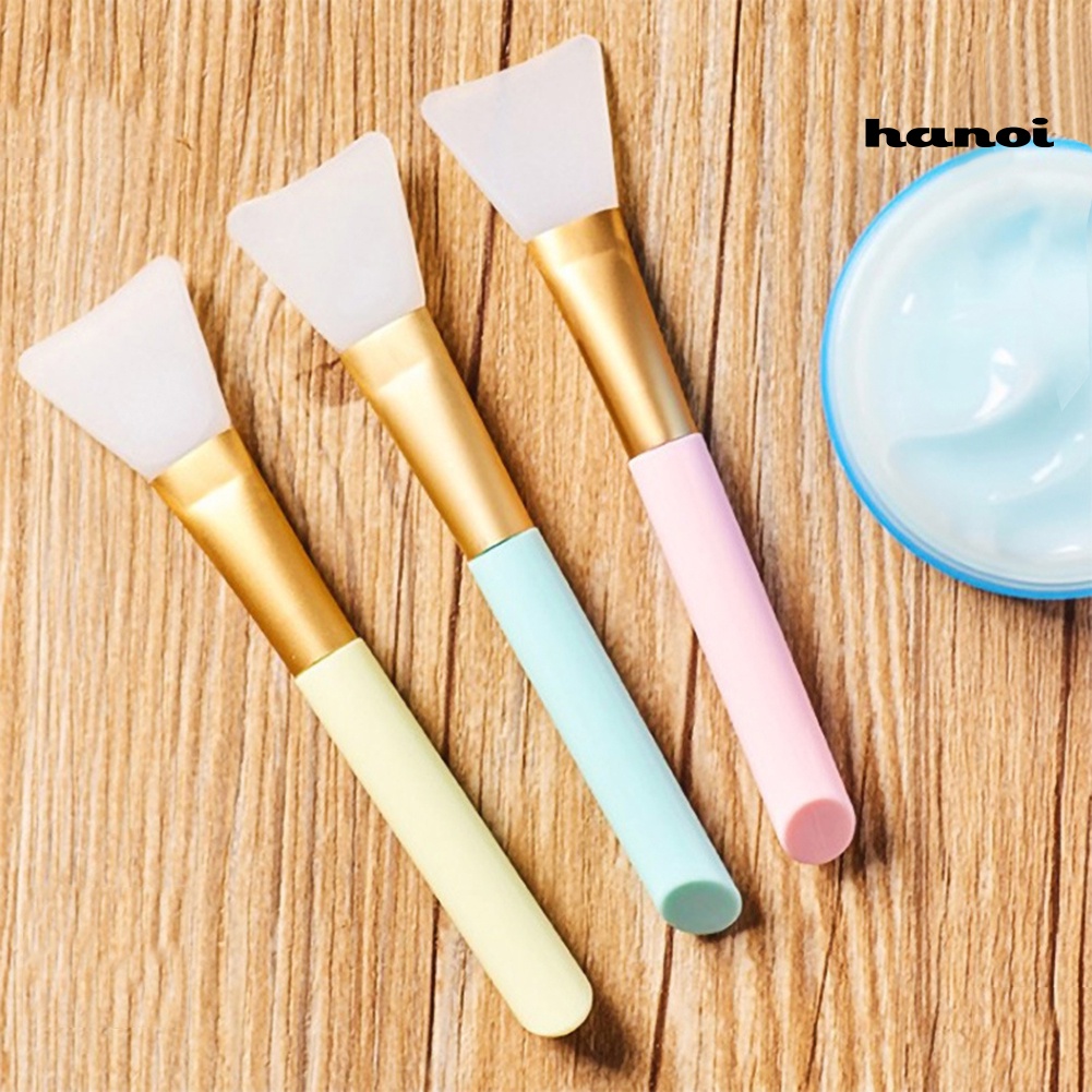 HQTM_DIY Silicone Facial Mud Mask Stirring Brush Skin Care Makeup Applicator Tool