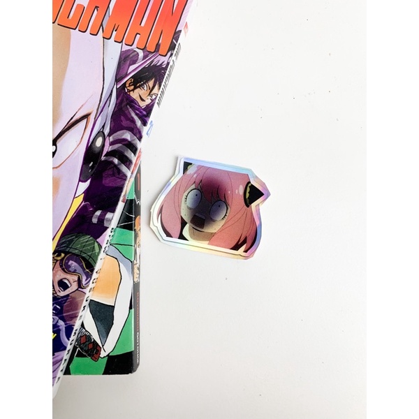 

Stiker Anime hologram Anya SPY X FAMILY