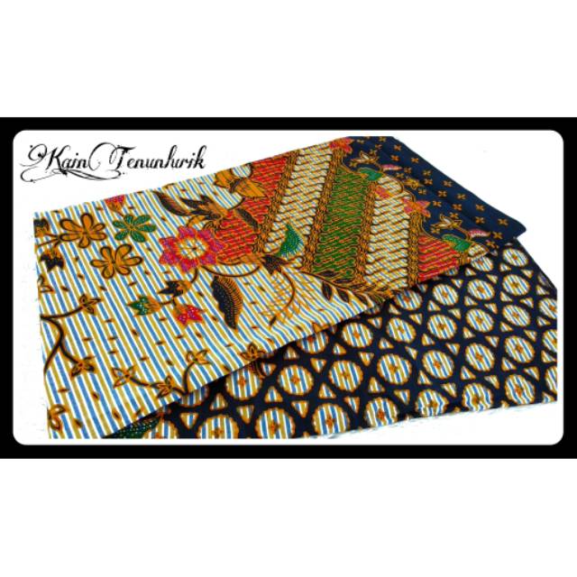 Kain Tenun Lurik Batik Motif Cerah