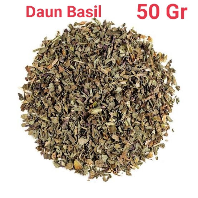 

Basil Kering / Daun Basil Kering / Dried Basil 50gr IMPORT, MUTU dan KUALITAS TERJAMIN