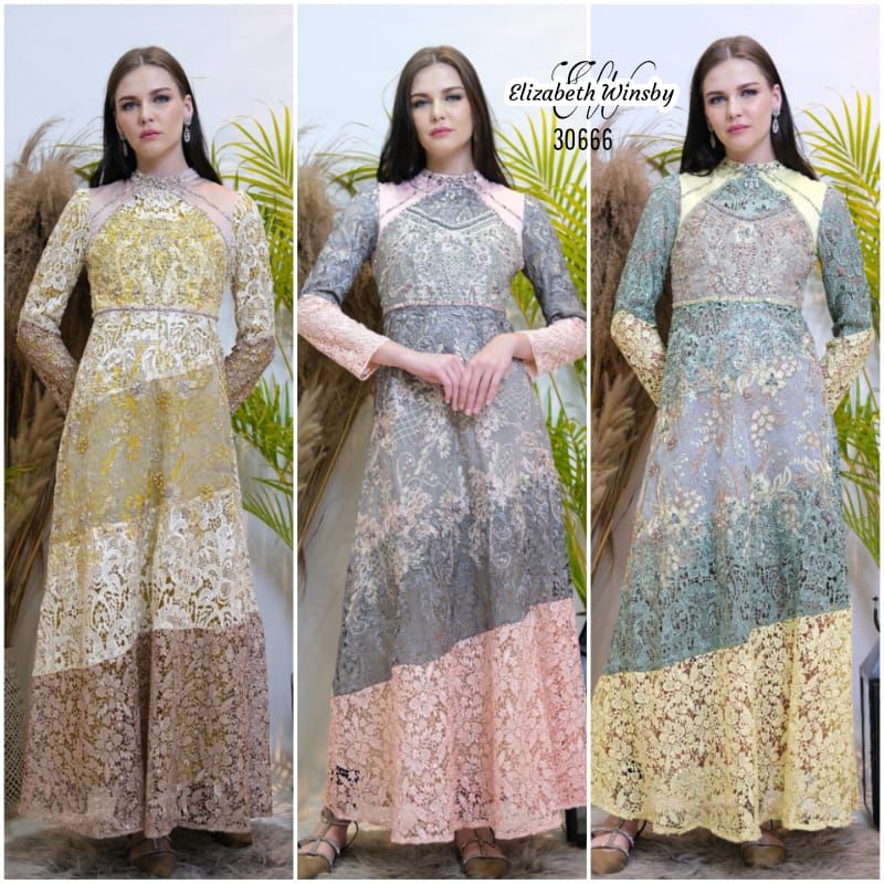 Elizabeth Winsby 30666 Gamis Dress Muslim Fashion Muslim
