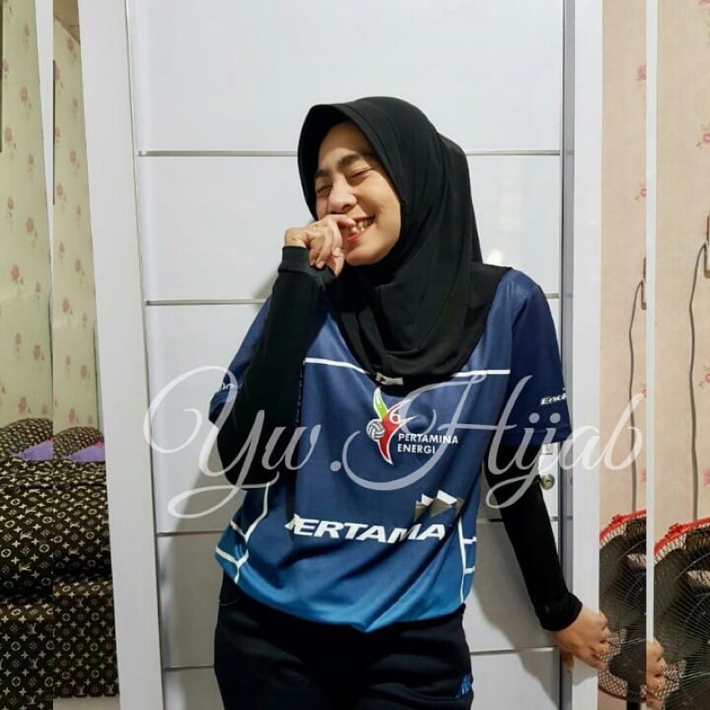 HIJAB OLAHRAGA/HIJAB SPORT PET KERAS
