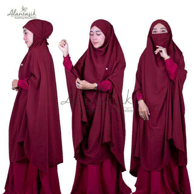 Alantasik - French khimar HANSFLIT  XXXL /French jilbab hansplit R.7