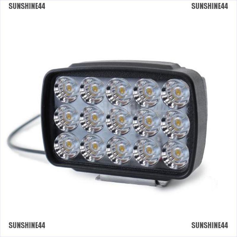 [sun44] Lampu Sorot 15 LED 1000LM untuk Motor / ATV / UTV / Skuter [Bi &amp; fi]