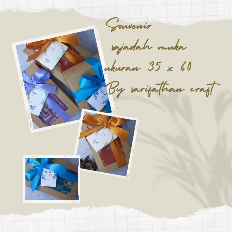 souvenir sajadah muka/souvenir murah/souvenir nikah/khitan/aqiqah/souvenir haji umroh/terlaris/semar