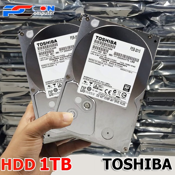 hardisk harddisk hdd internal pc 1TB sata 3.5inch toshiba