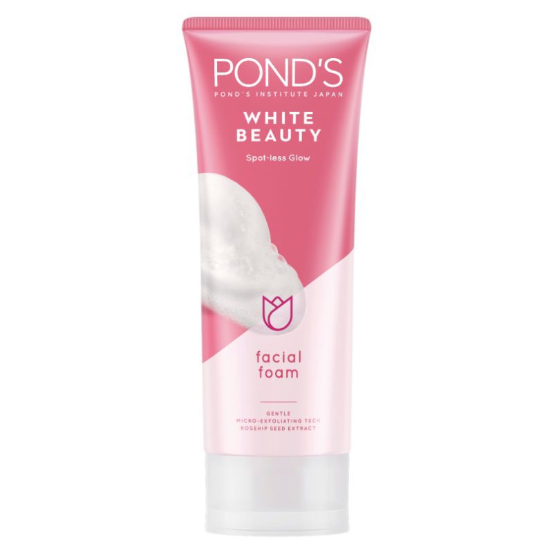 Ponds Bright Beauty Facial Wash Gentle 100 G - Sabun Muka, Facial Foam, Sabun Cuci Muka