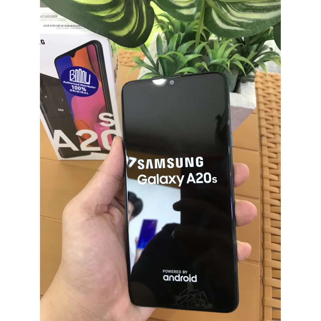 Hp Samsung A20s Ram 4 Rom 64gb Shopee Indonesia