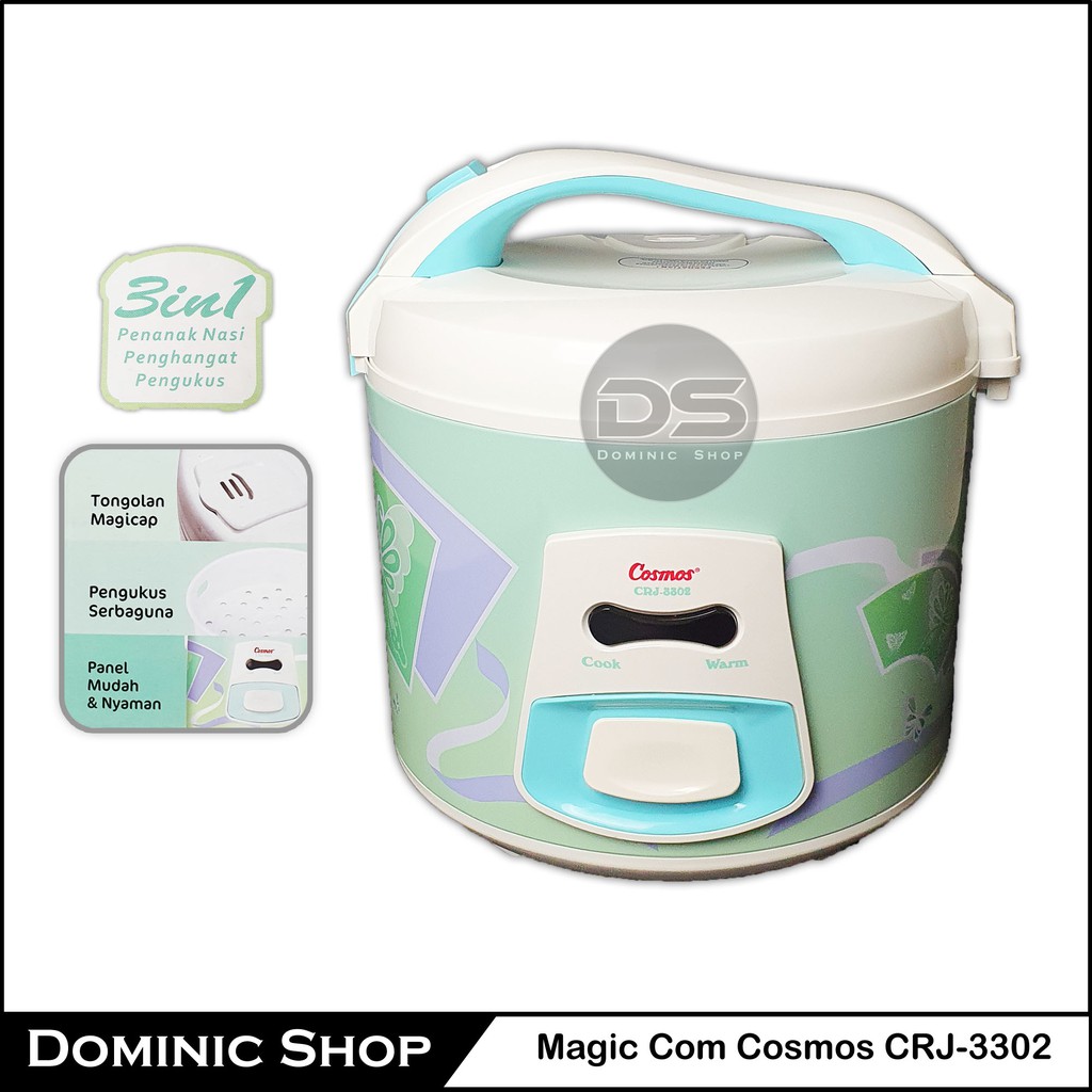 Rice Cooker Magic Com Cosmos CRJ-3302 / Cosmos CRJ3302 / Magic Jar / Penanak Nasi