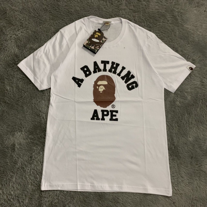 Kaos Tshirt Bape Bathing Ape Boa Logo Fulltag