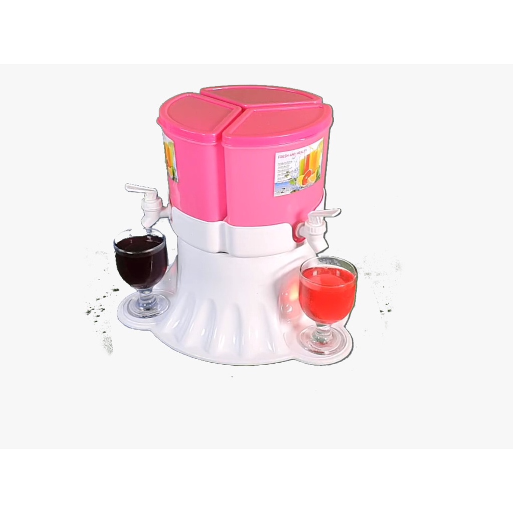 Samiaku-dispenser air minuman segar 3 tabung 6liter