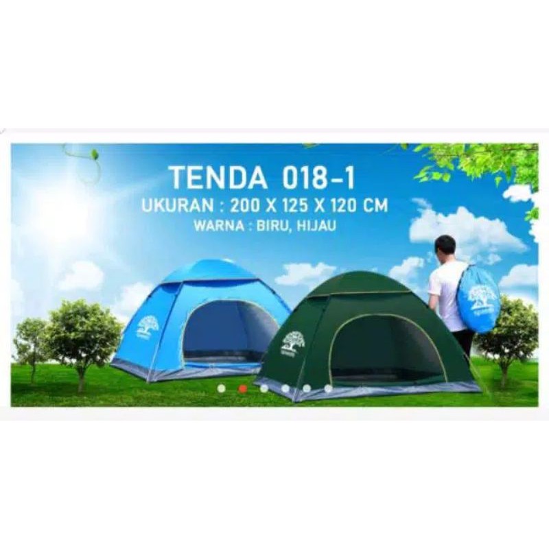 Tenda Camping Speed Isi 2-3 Orang