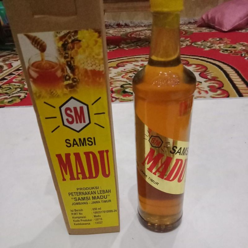 MADU MURNI 650ml 100% MADU MURNI ASLI GARANSI UANG KEMBALI JIKA TIDAK ASLI