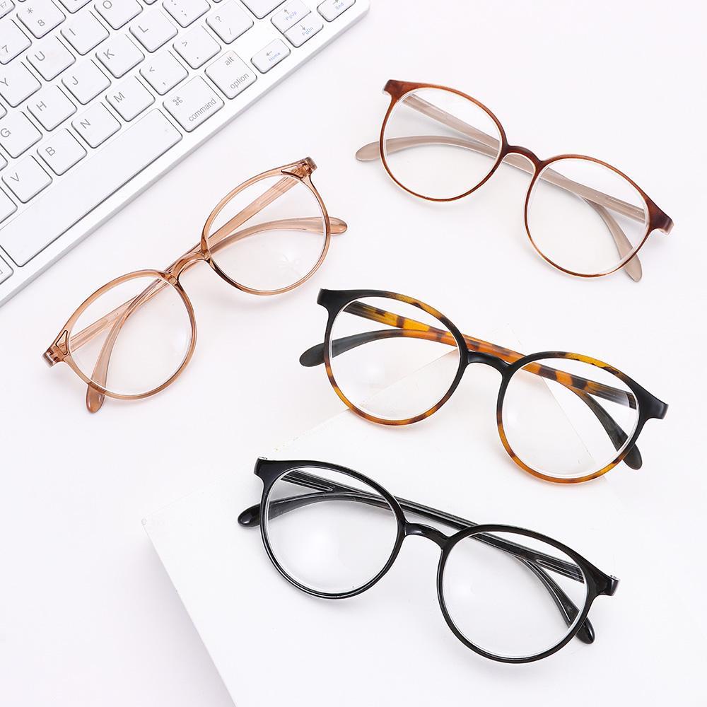 Lily Myopia Kacamata Anti-Letih Wanita Fashion Perlindungan Radiasi Optik Spectacles Eyewear