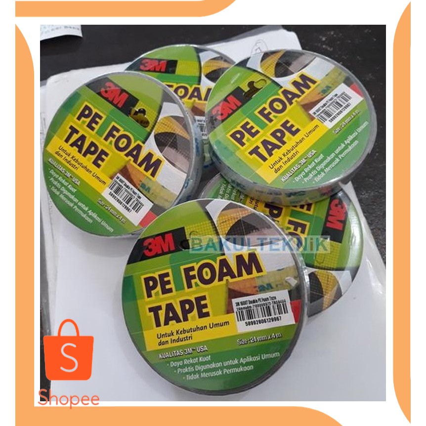 

Promo tools n parts Double Tape selotip Isolasi Bolak Balik 3M Putih 24mm Berkualitas