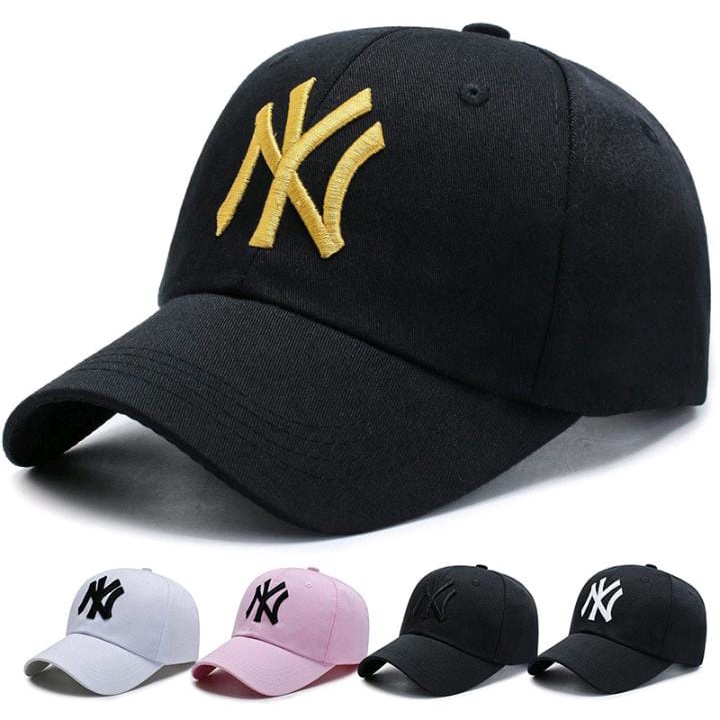 Topi Baseball Ny Outdoor Import Pria Wanita