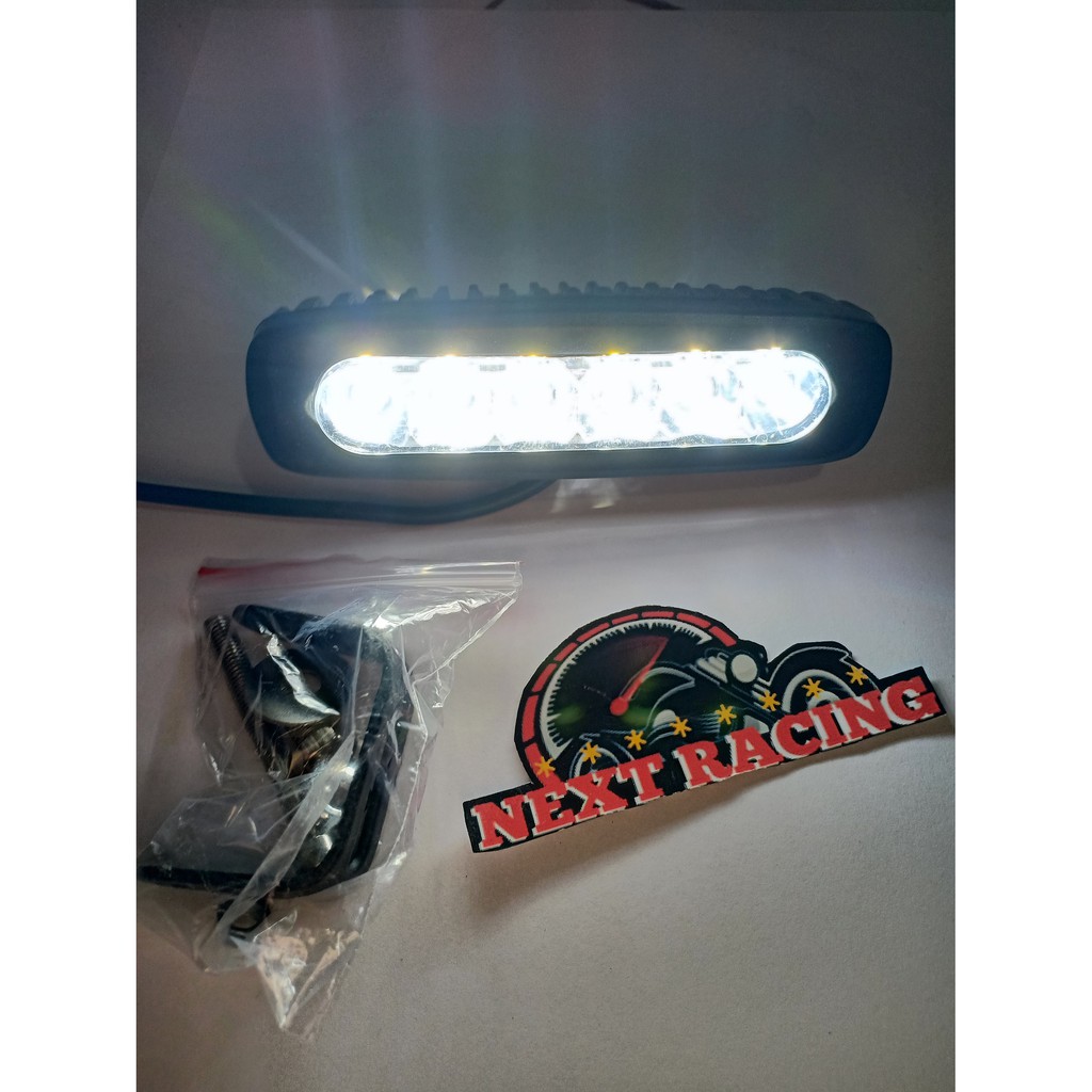 Lampu tembak sorot LED BAR CREE CWL MINI 6 MATA