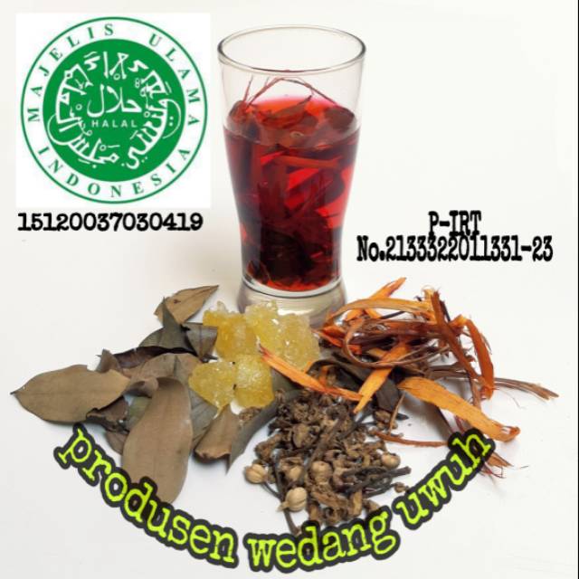 

Wedang uwuh shaquena bejo jahe herbal original jahe kering