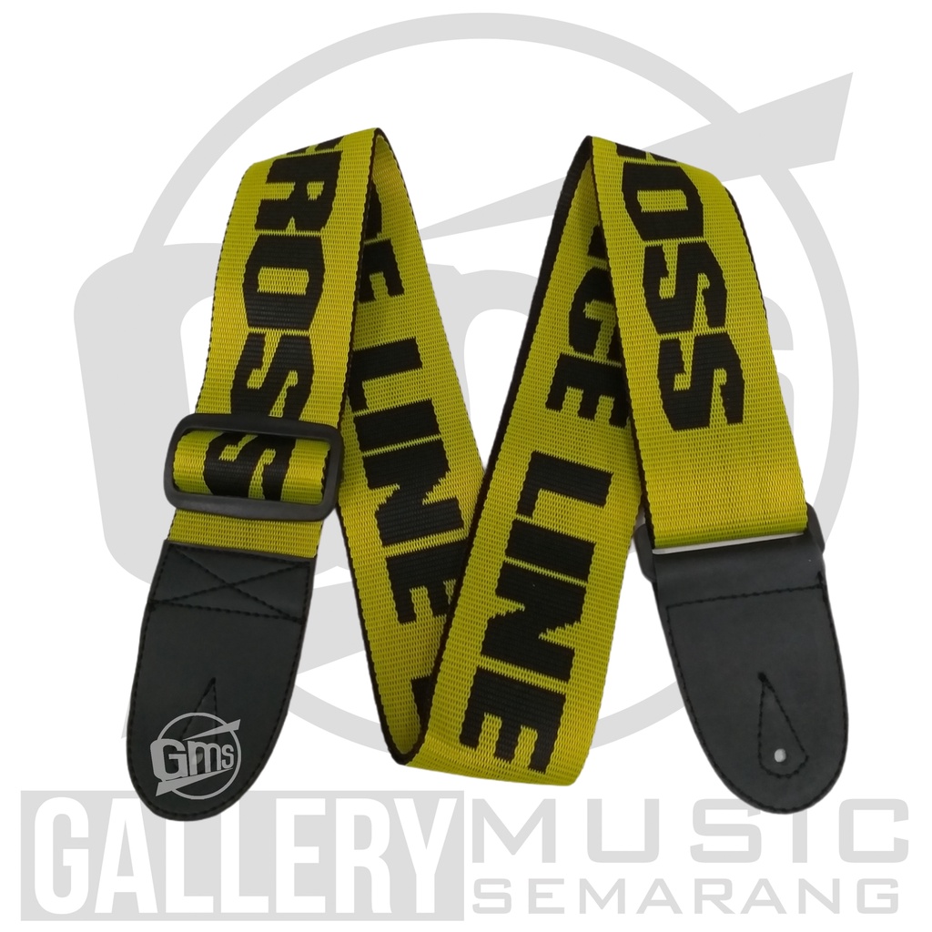 Strap Gitar dan Bass Police Line Do Not Cross (A18)