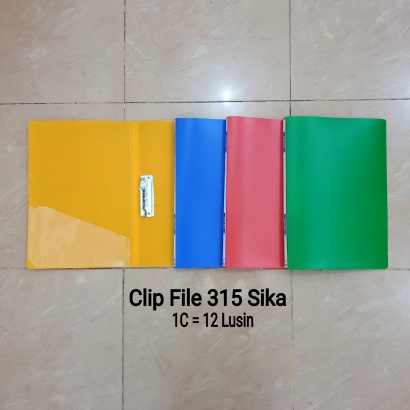 

Map Plastik Document Organizer Clip File 215 Sika