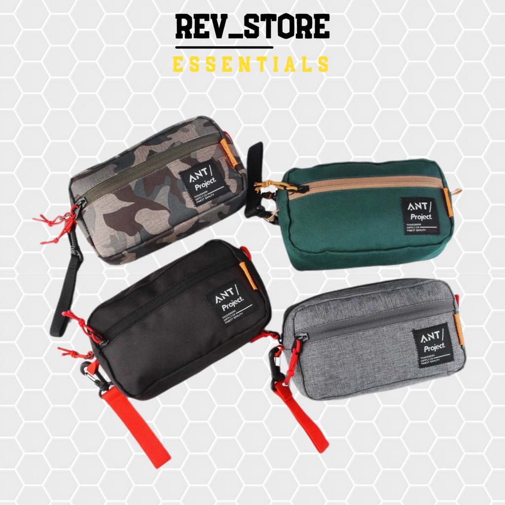 Rev X Ant - Tas Tangan Clutch Bag - Tas Tangan Pouch Unisex