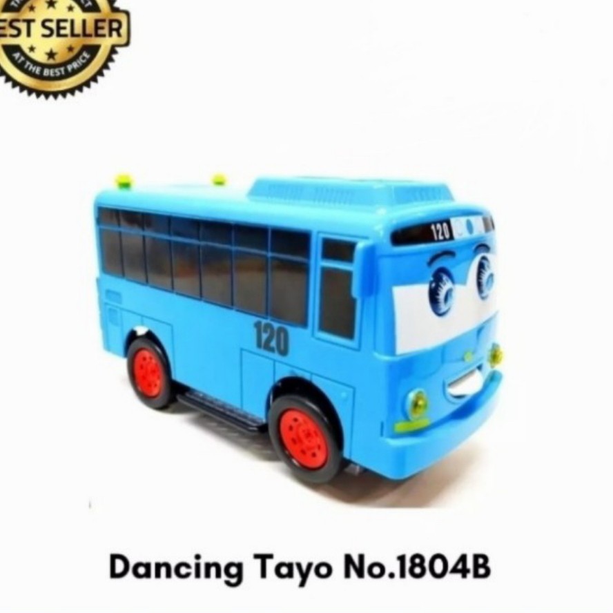 mainan bis dancing tayo/mobil dancing tayo/mainan anak bus tayo musik