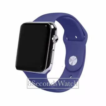 JAM TANGAN LED FASHION DIGITAL HITAM/GOLD/SILVER/PUTIH/ABU/NAVY-Biru Navy