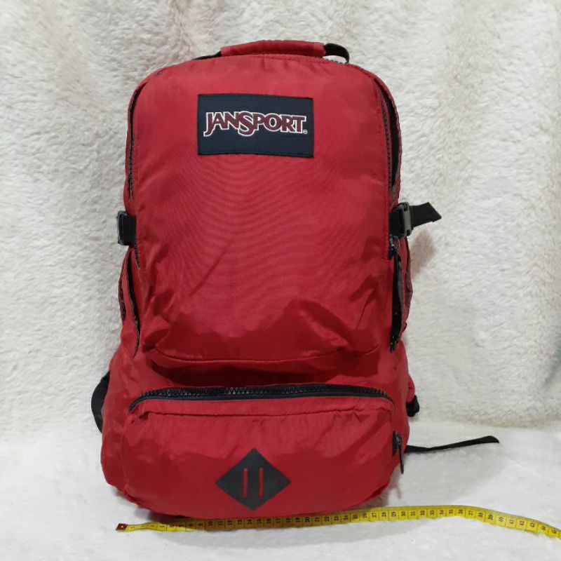 Tas Second / Preloved / Tas Ransel JANSPORT Merah Besar / Backpack / Bekas