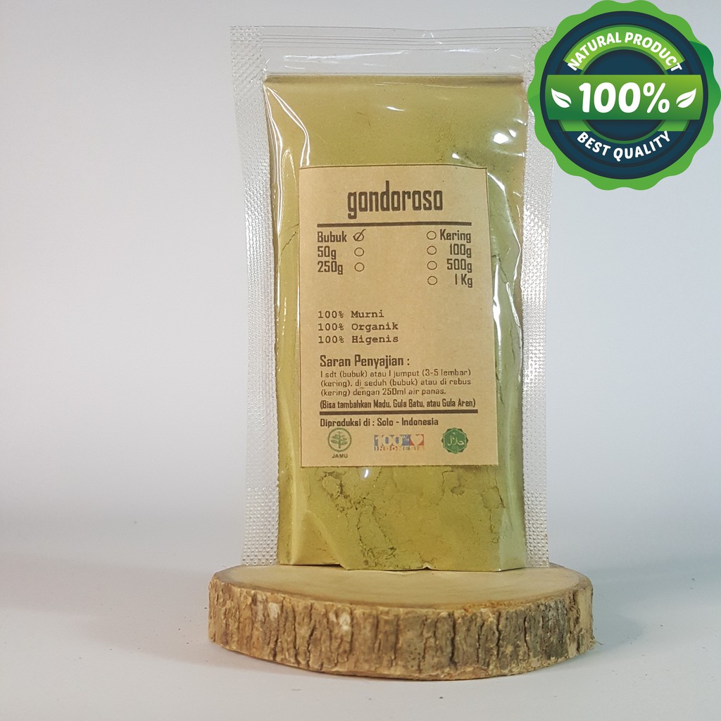 

GANDARUSA GONDOROSO BUBUK 100 GRAM - Justicia gendarussa - MURNI
