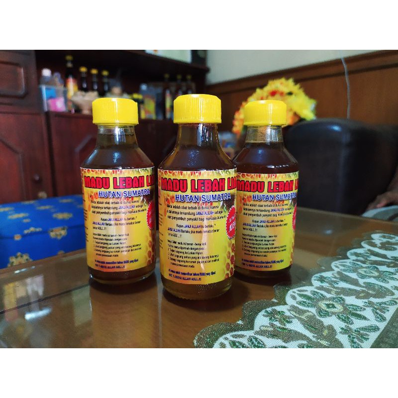 

Madu asli Lebah Liar Sumatra 200gr