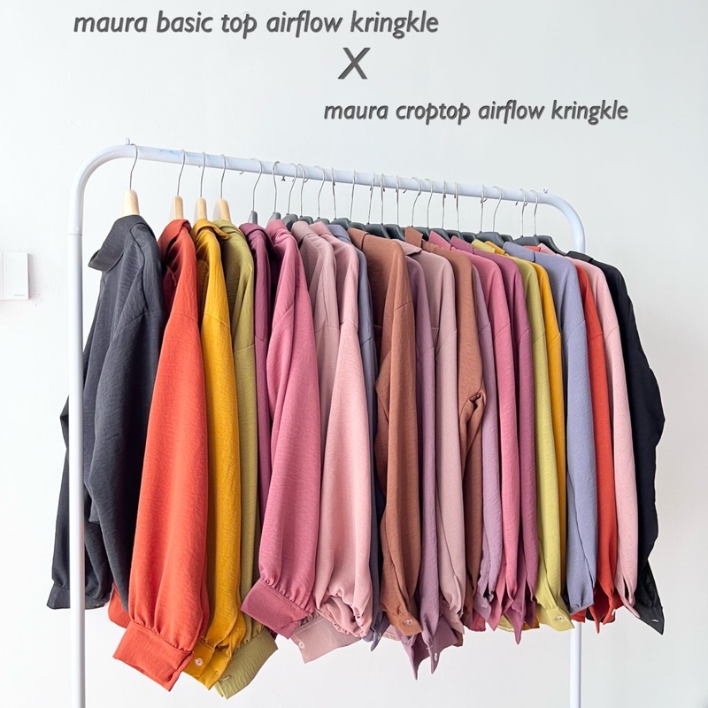 MAURA BASIC TOP AIRFLOW KRINGKLE