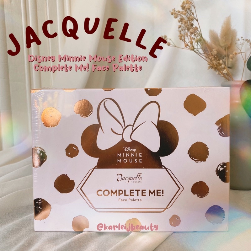 Jacquelle Disney Minnie Mouse Edition Complete Me Face Palette