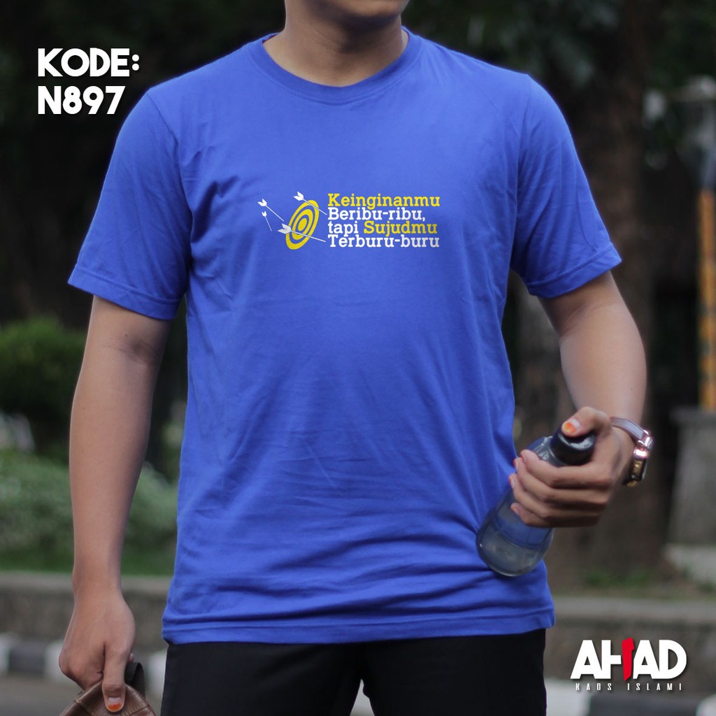 Kaos Islami Ahad-Keinginanmu beribu-ribu N899