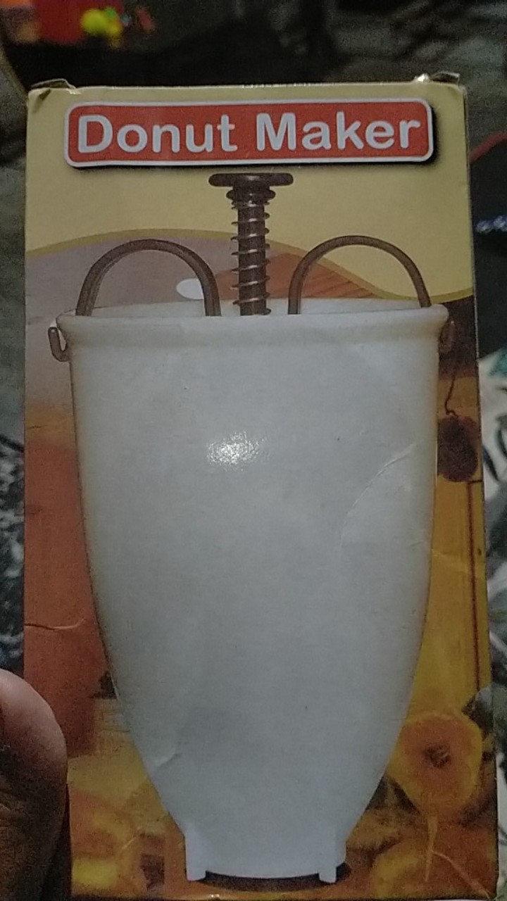 [ Warna Putih ] Donut Making Tool  Cetakan Donat Anti Lengket Praktis--g.k--