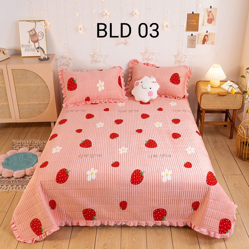 SPREI BLUDRU / BLANKET BISA UTK 2 UKURAN KASUR 160CM DAN 180 CM