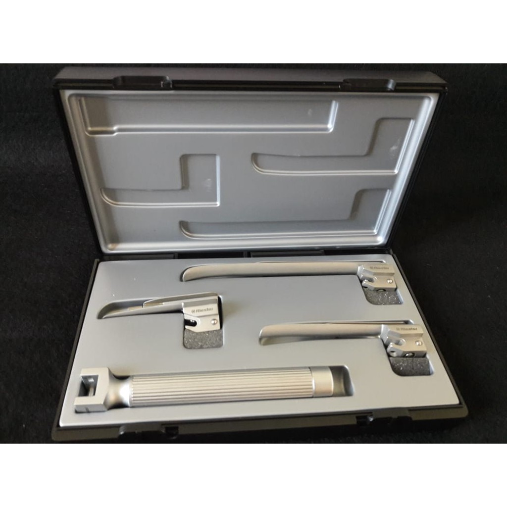 Jual LARYNGOSCOPE ANAK DAN BAYI RIESTER BLADE MILLER LURUS NO.0/1/2
