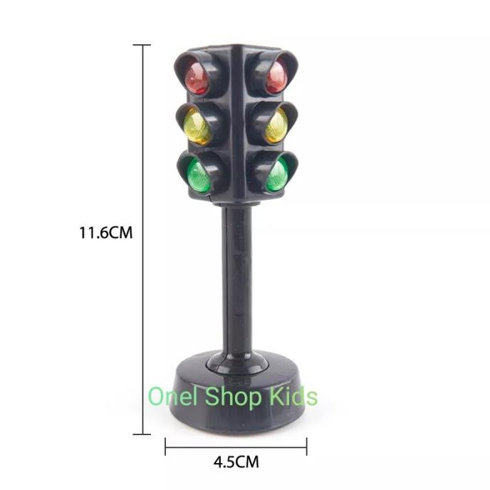 Miniatur lampu lalu lintas / miniatur traffic lights / mainan