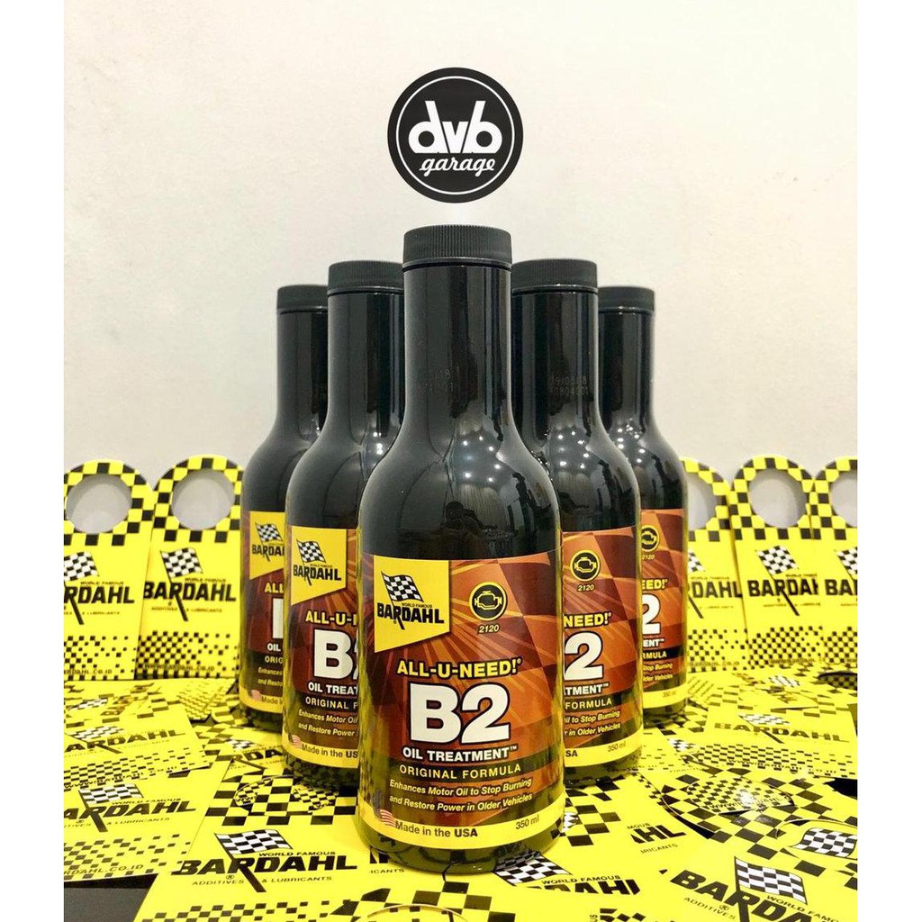 Cuci Gudang Bardahl B2 Oil Treatment - Aditif Oli Mesin