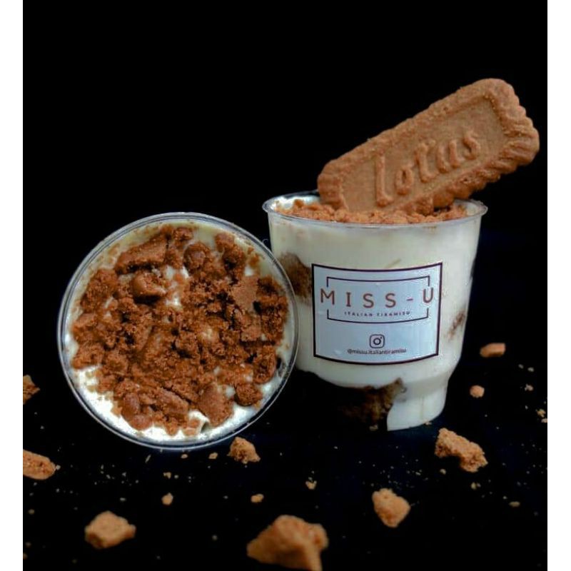 

Tiramisu Cup rasa Lotus Biscoff "MISSU