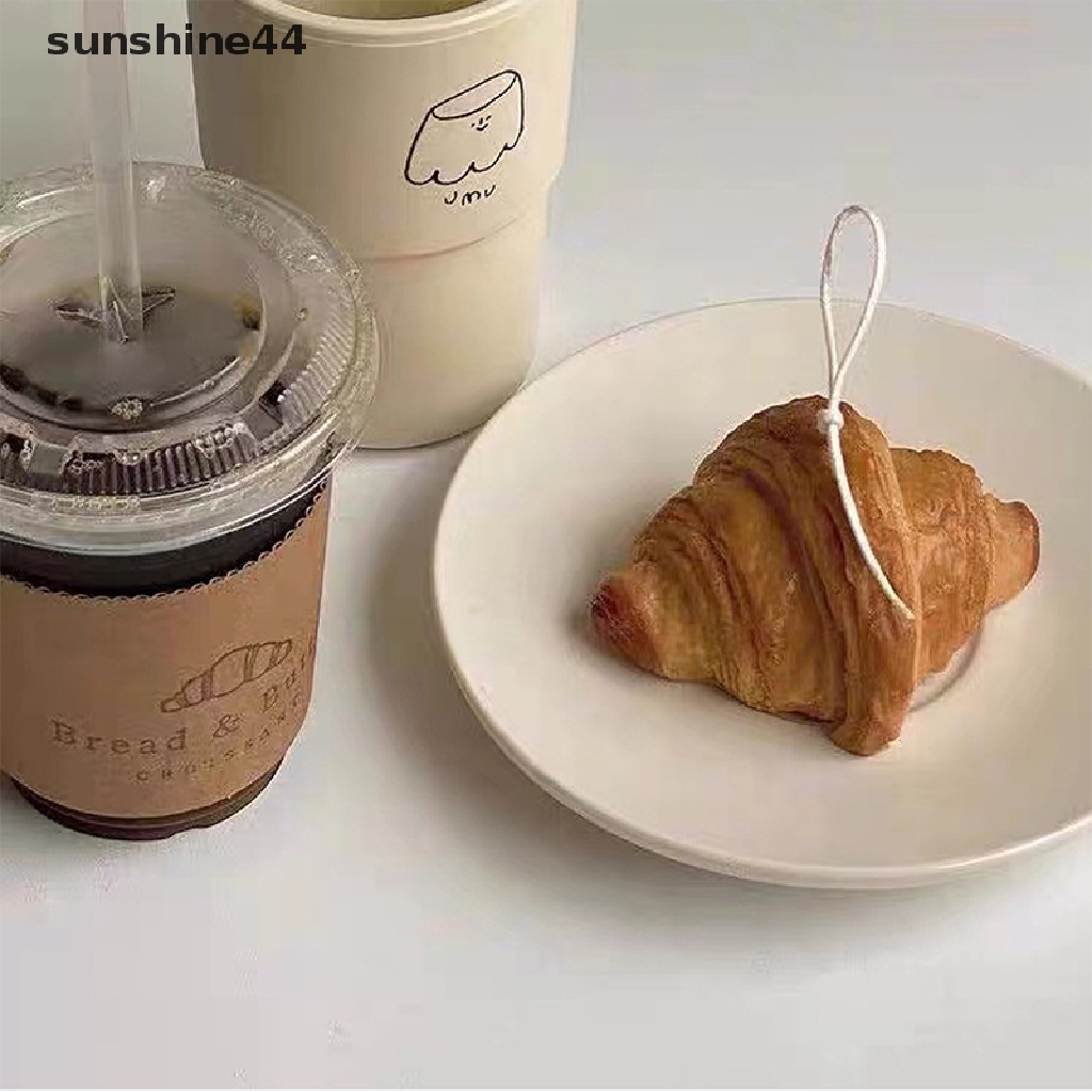 Sunshine Cetakan Lilin / Roti / Croissant DIY Bahan Silikon