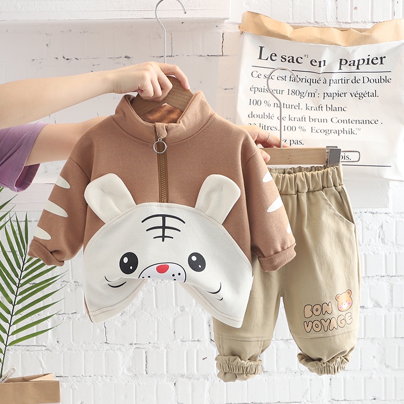 Setelan Sweater Anak Laki Laki Baju Set 2in1 CUBY Korean Style Import